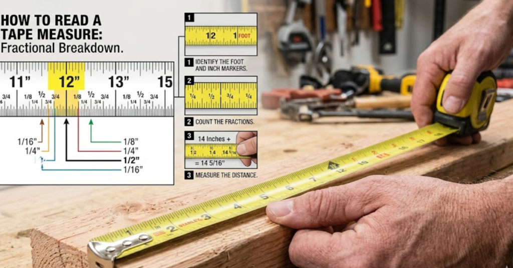How to Read a Tape Measure: Easy Step-by-Step Guide