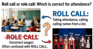 Roll Call or Role Call? Meaning & Correct Usage