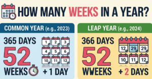 How Many Weeks in a Year? Full Simple Guide