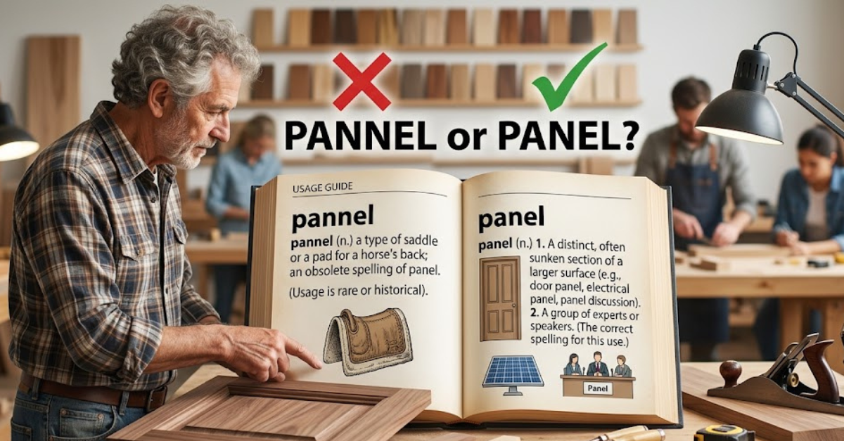 Pannel or Panel: Correct Spelling Explained
