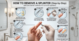 How to Remove a Splinter Safely at Home