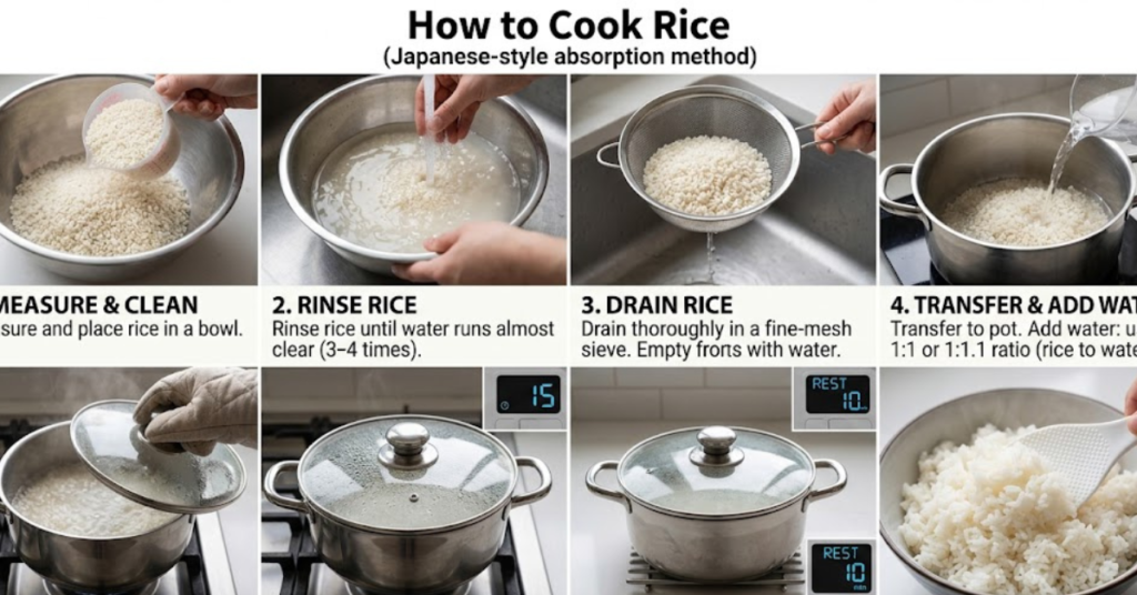 How to Cook Rice Perfectly Every Time