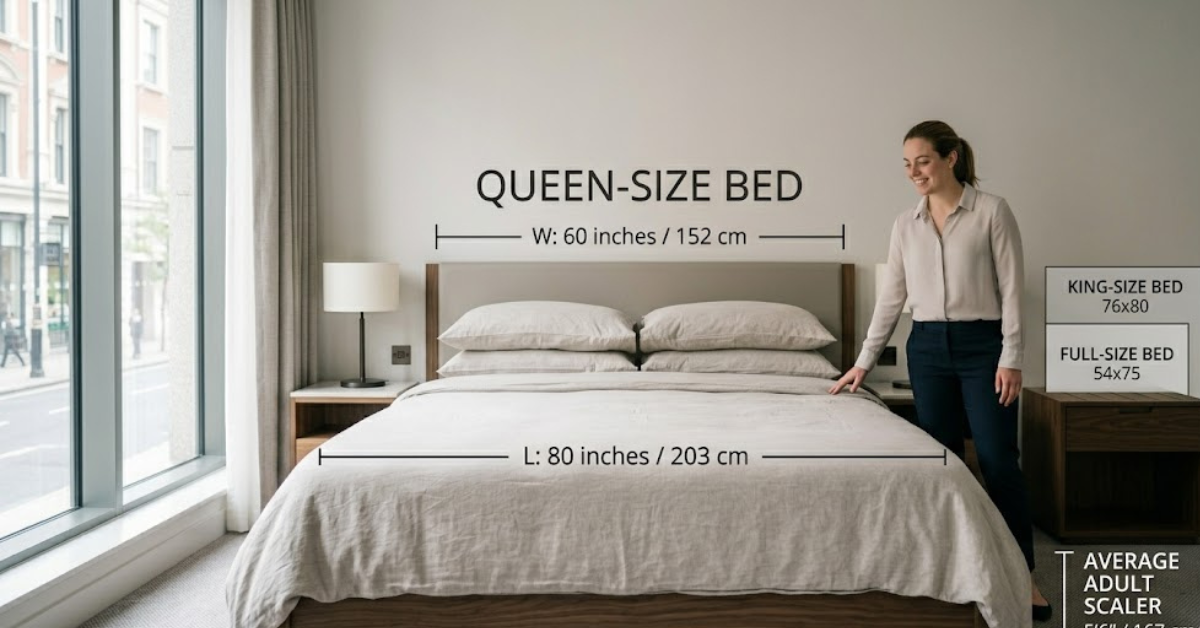 How Big Is a Queen Size Bed? Dimensions Explained