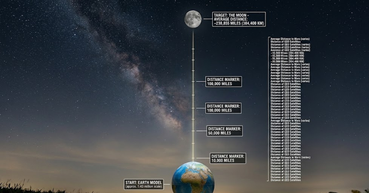 How Far Away Is the Moon? Distance Explained Clearly