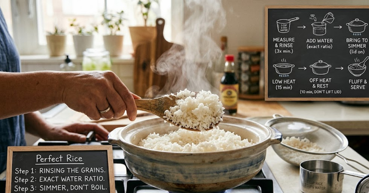 How to Cook Rice Perfectly Every Time (Easy Guide)