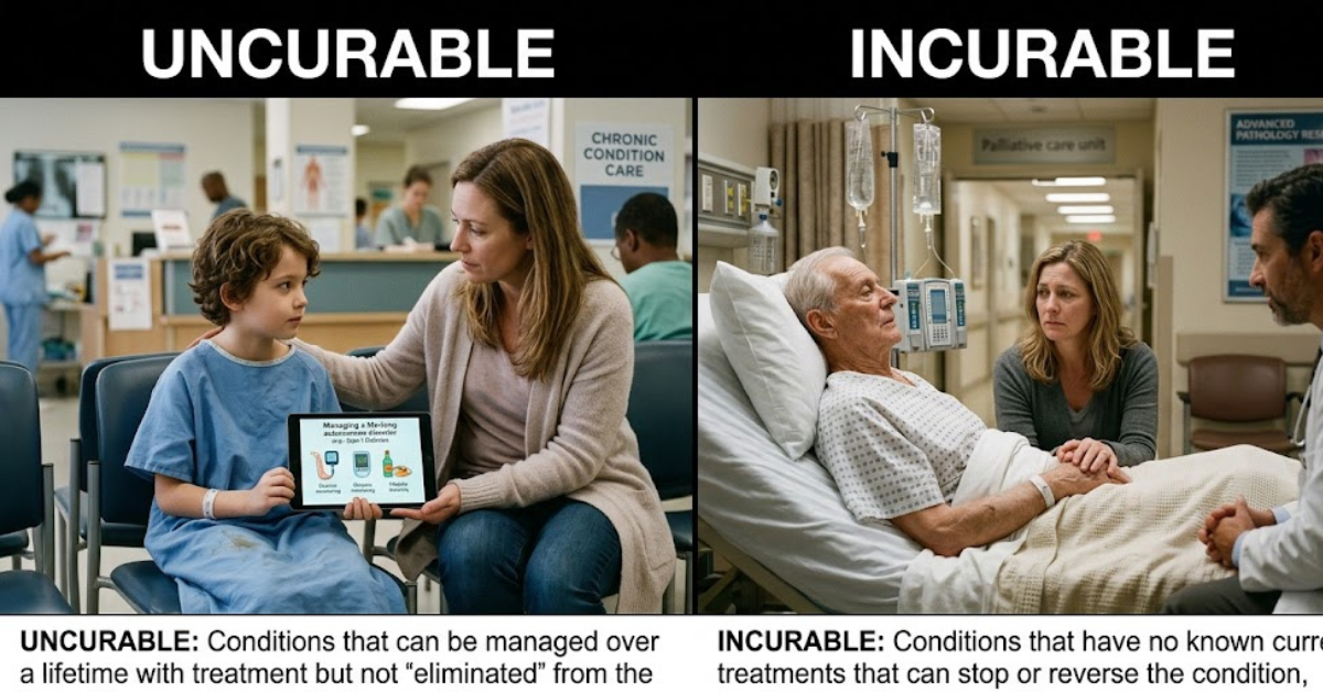 Uncurable vs Incurable: Meaning and Key Differences