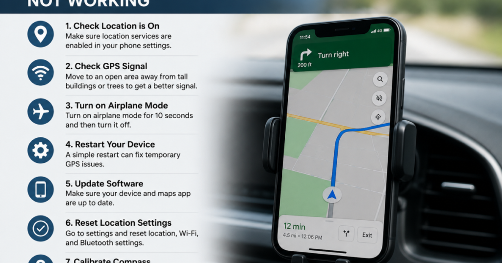How to Fix GPS Not Working on Any Device