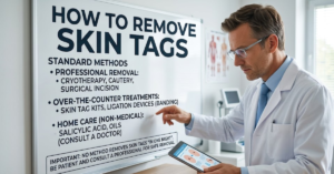 How to Remove Skin Tags in One Night Safely