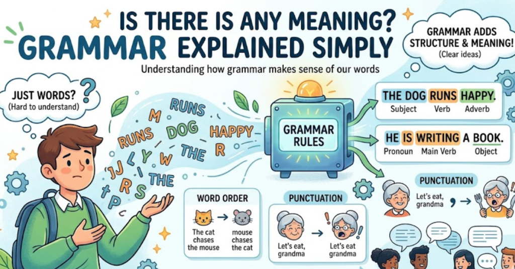 Is There Is Any Meaning? Grammar Explained Simply