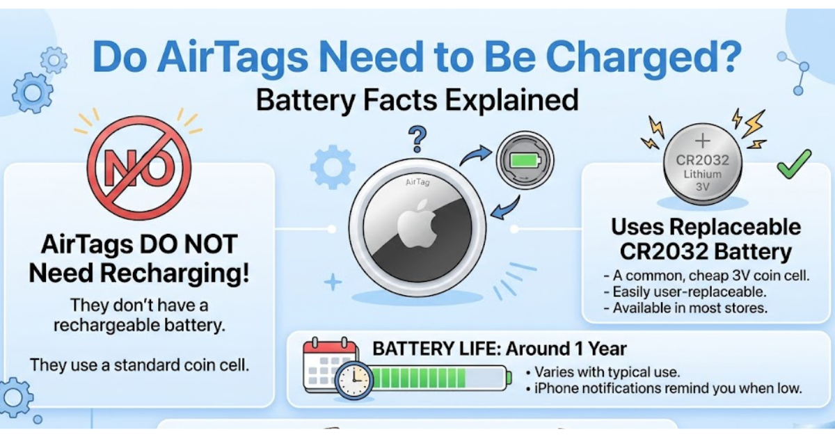 Do AirTags Need to Be Charged? Battery Facts Explained