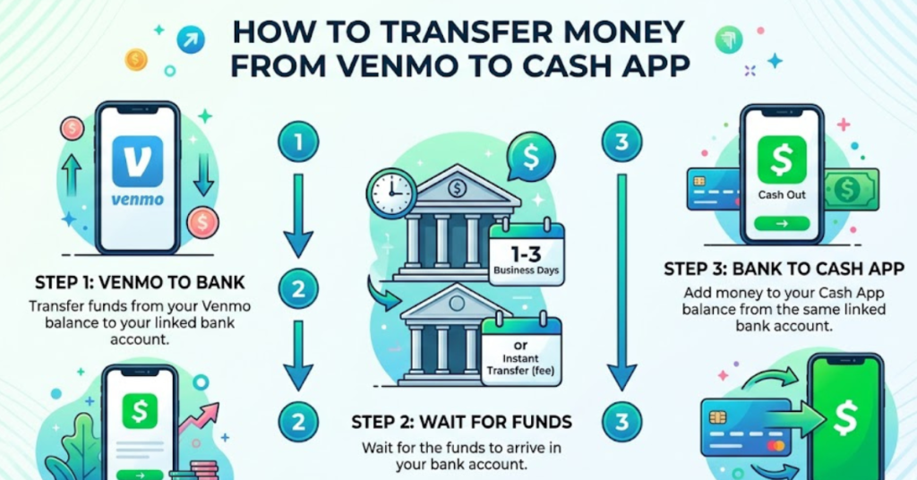 How to Transfer Money From Venmo to Cash App