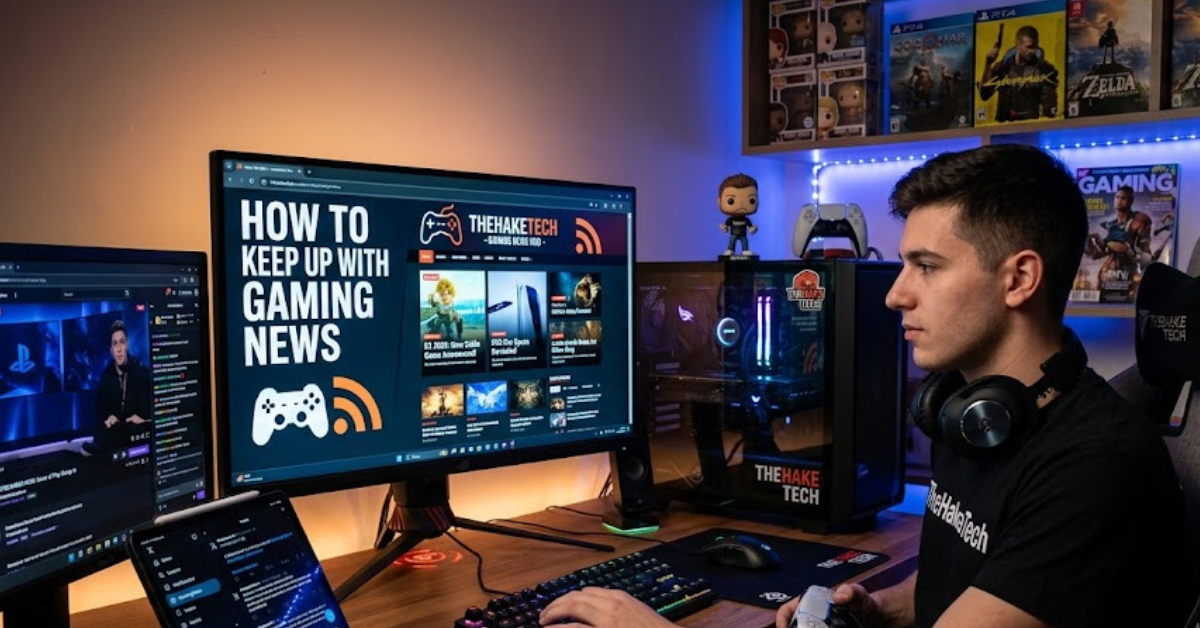 How to Keep Up With Gaming News TheHakeTech