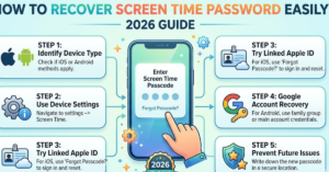 How to Recover Screen Time Password Easily 2026 Guide