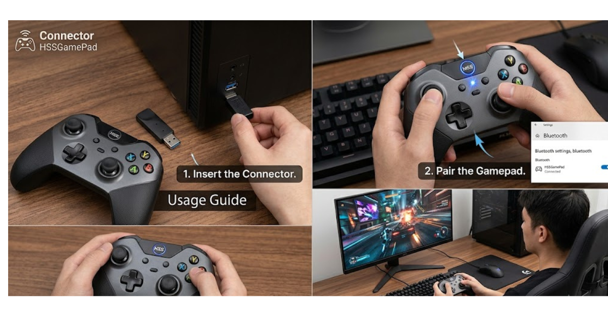 Connector HSSGamePad: Complete Setup and Usage Guide