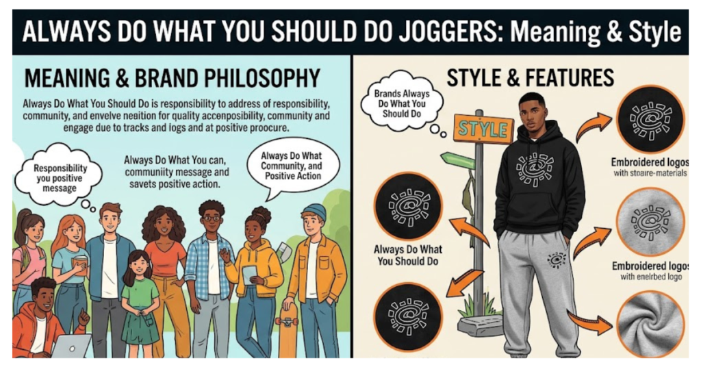 Always Do What You Should Do Joggers: Meaning & Style