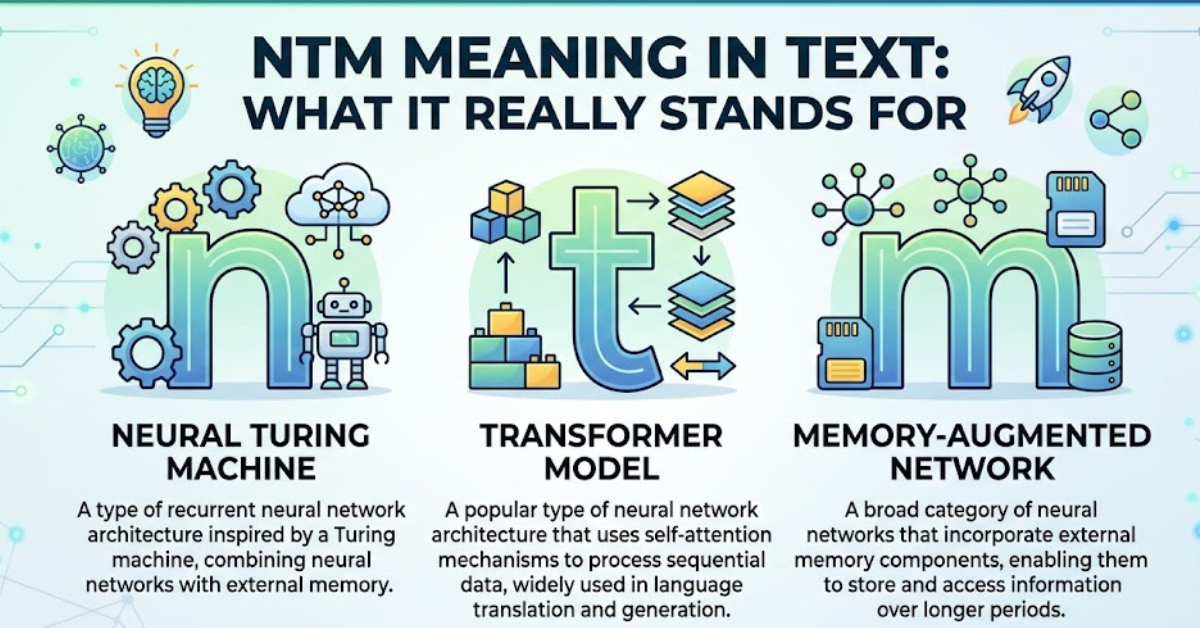 NTM Meaning in Text: What It Really Stands For