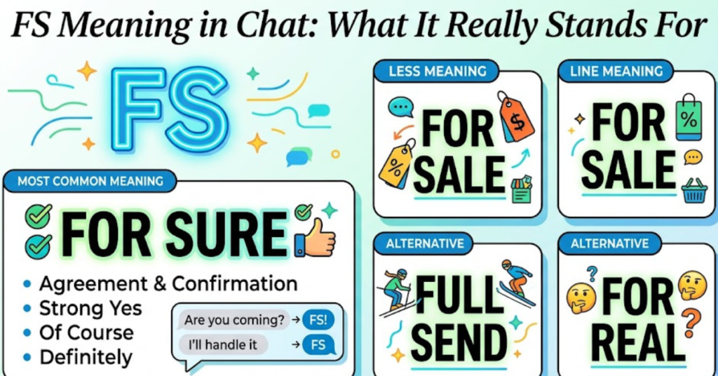 FS Meaning in Chat: What It Really Stands For