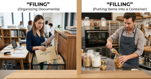 Filing or Filling: What's the Difference?